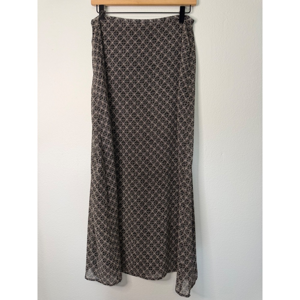 Vintage Express - Maxi Patterned Skirt‎ 80's 90's